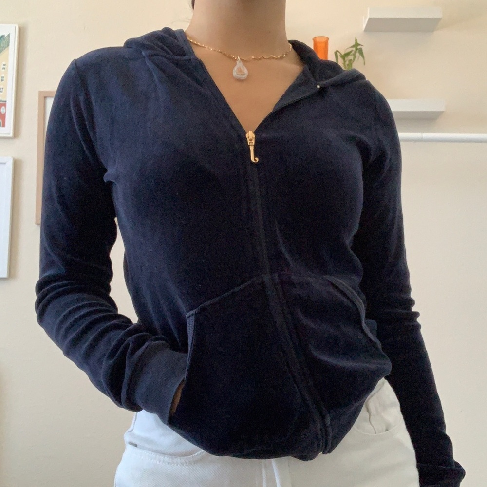 Juicy Couture Navy jacket 🫐